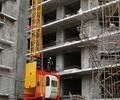 Adjustable Double Caged Mast Section Building Site Hoist Machine for Construction